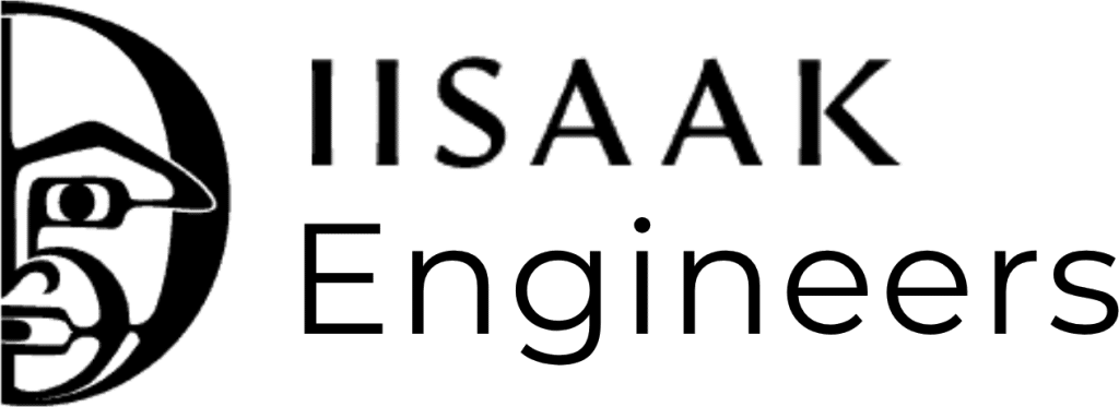 Iisaak Engineers Logo Black